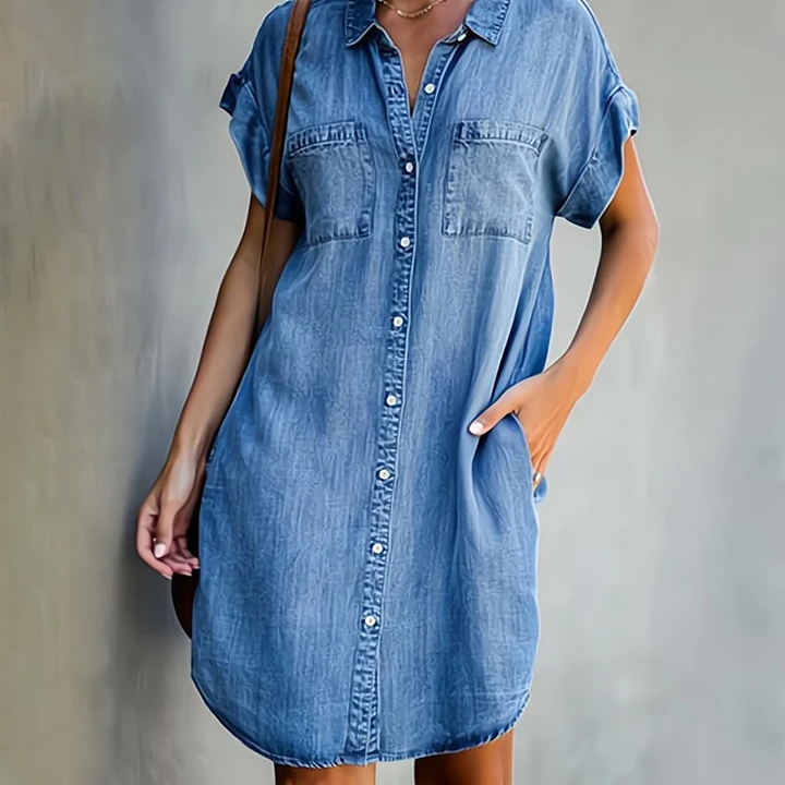 Solana™ - Classic Denim Dress