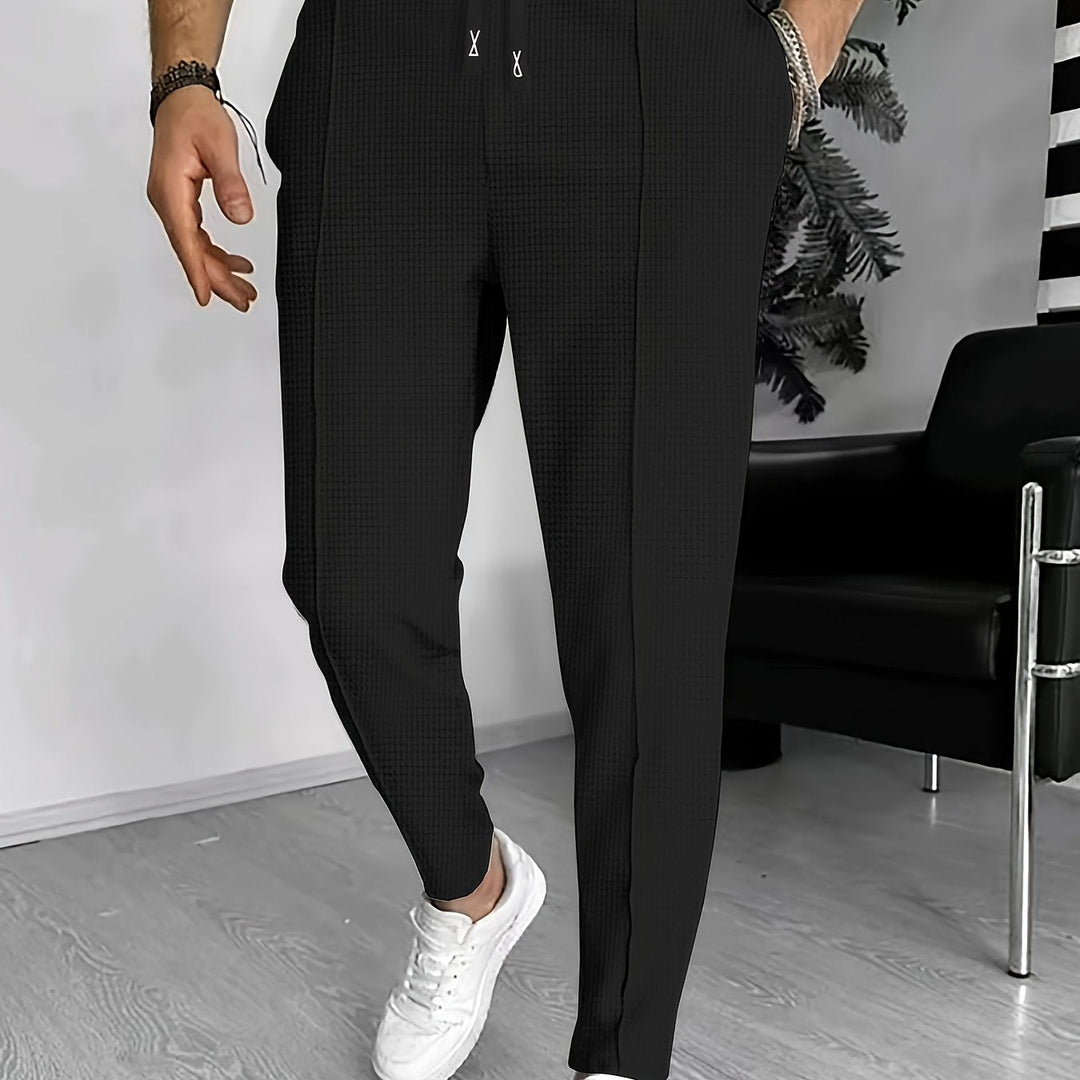 Casual Trousers with Drawstring