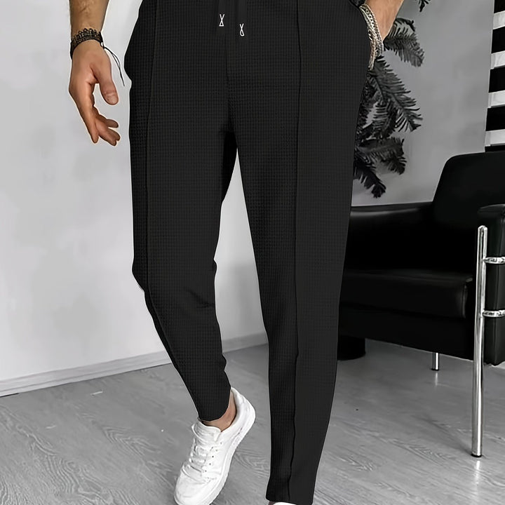 Casual Trousers with Drawstring