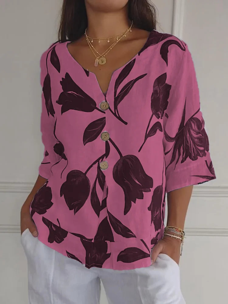 Peggy™ - Floral Blouse