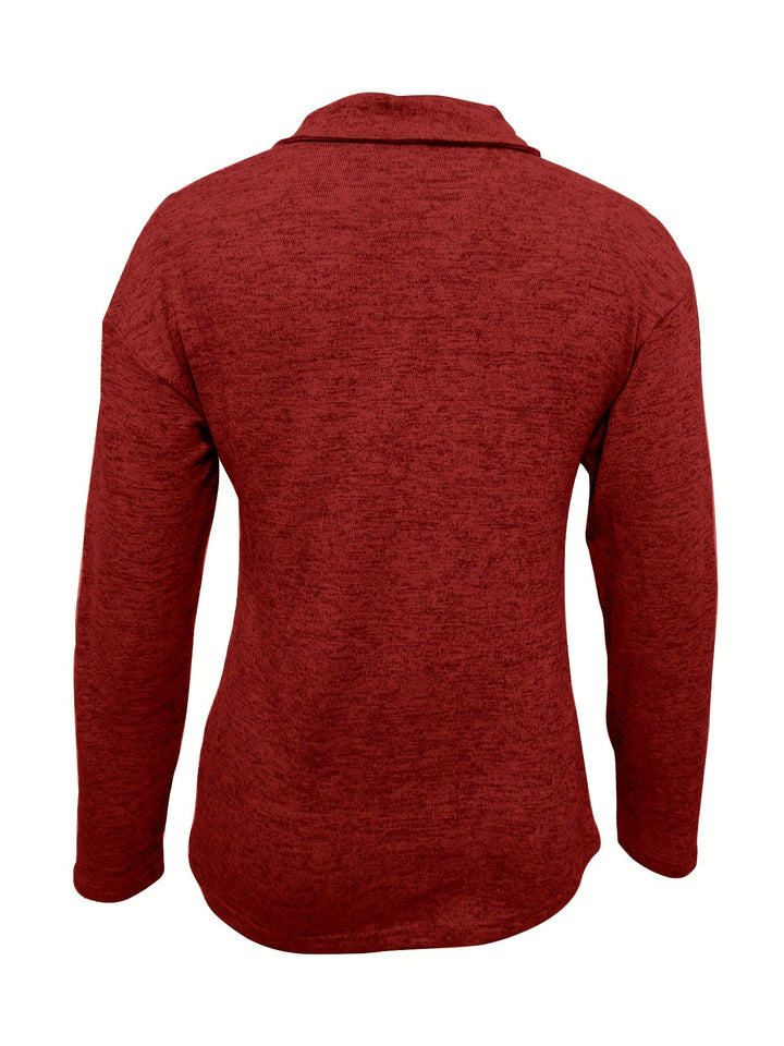 Carole™ - Chic Long-Sleeved Top