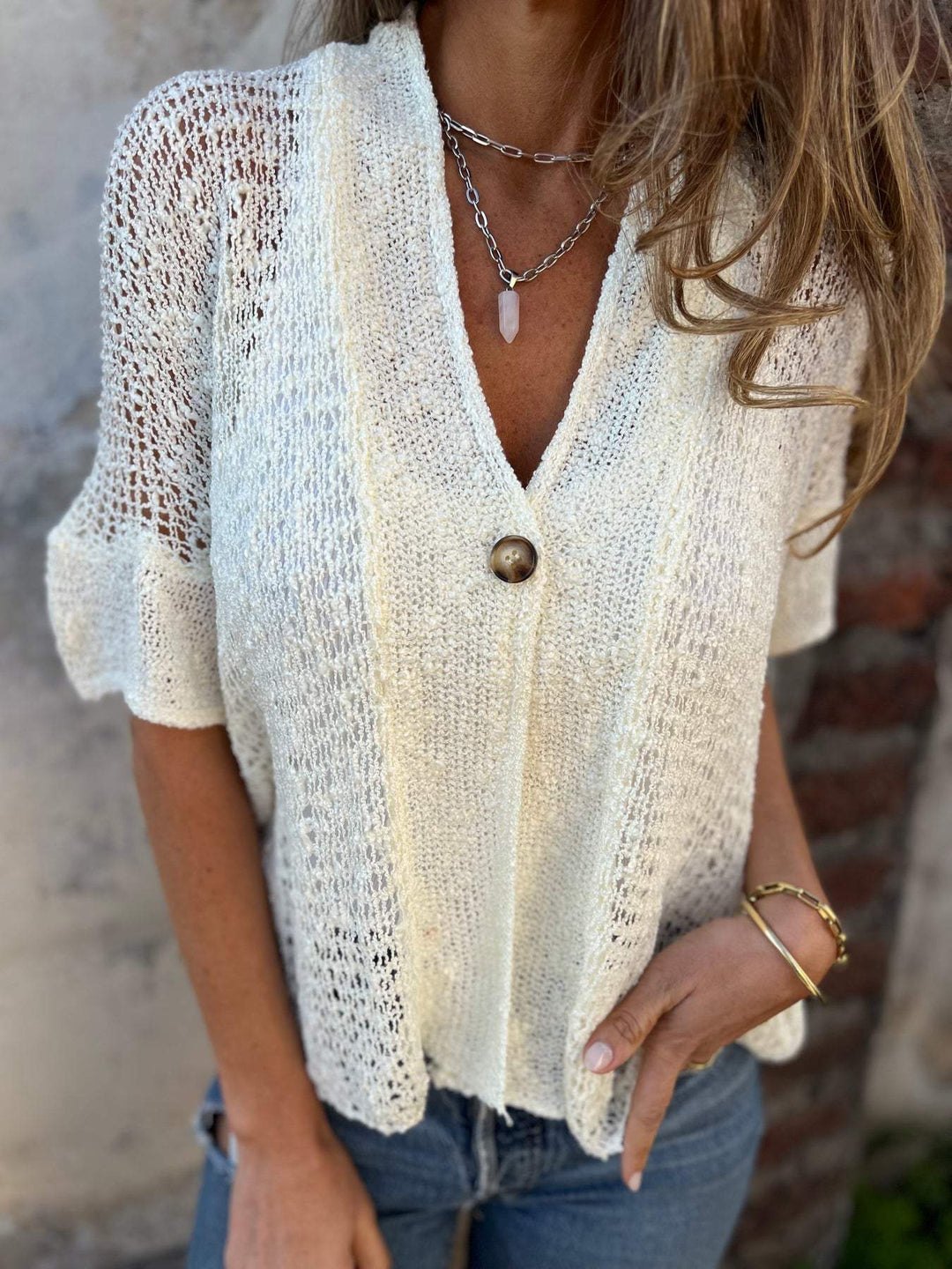 Cherry™ - Elegant Textured Top