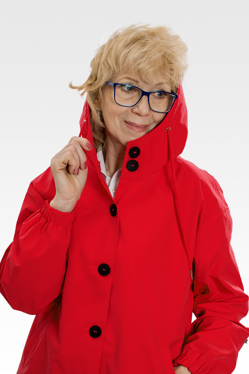 Beatrice™ - Water-Resistant Oversized Hooded Jacket