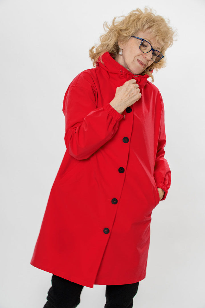 Beatrice™ - Water-Resistant Oversized Hooded Jacket