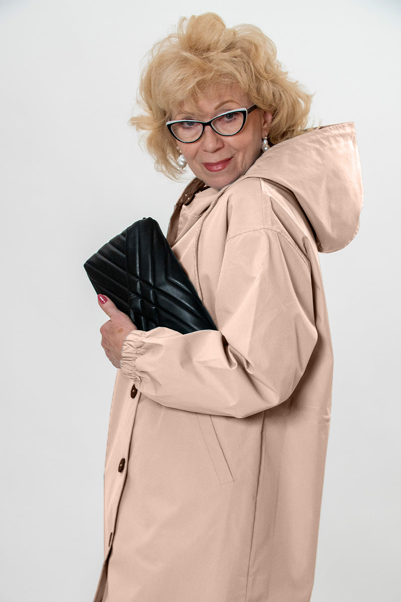 Beatrice™ - Water-Resistant Oversized Hooded Jacket