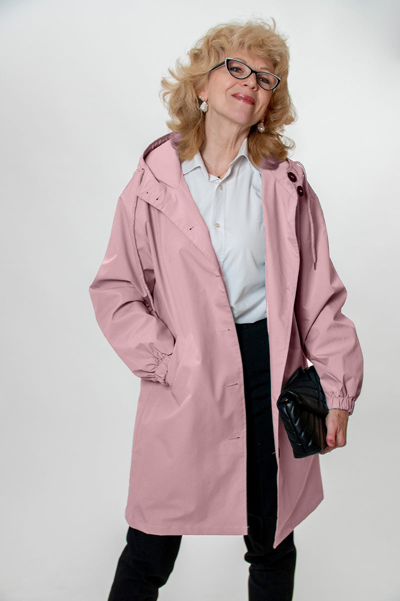 Beatrice™ - Water-Resistant Oversized Hooded Jacket