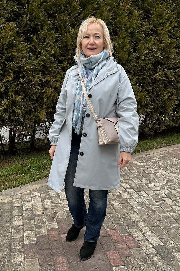 Beatrice™ - Water-Resistant Oversized Hooded Jacket