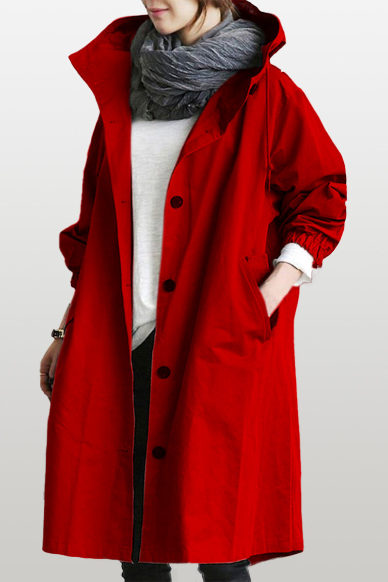 Beatrice™ - Water-Resistant Oversized Hooded Jacket