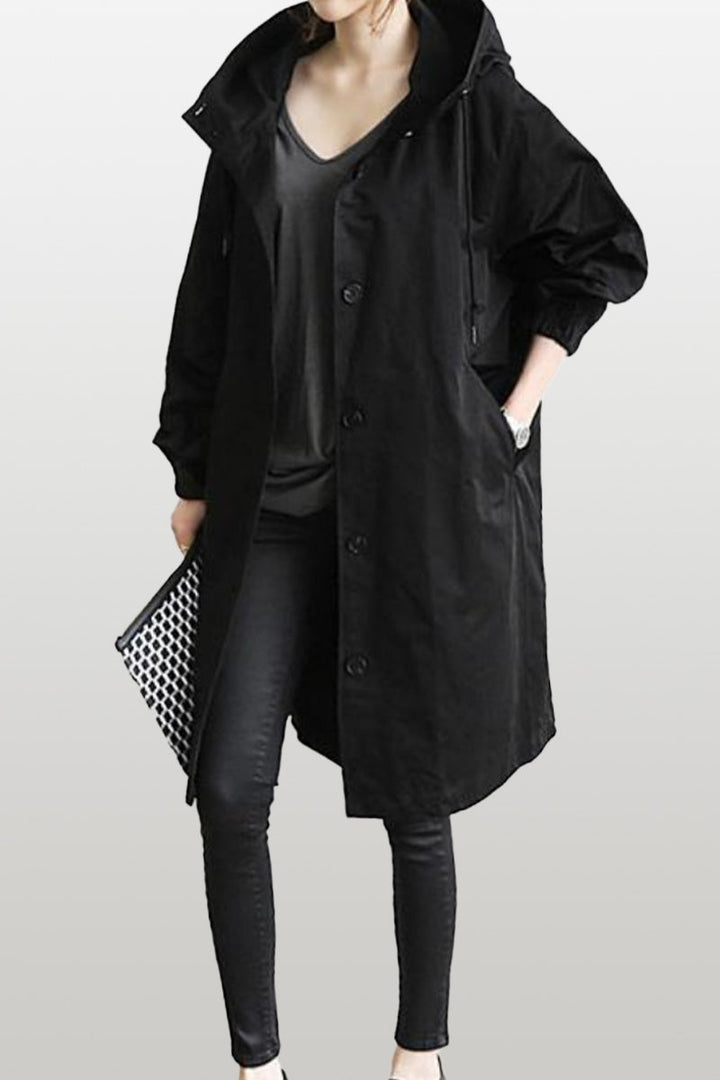Beatrice™ - Water-Resistant Oversized Hooded Jacket