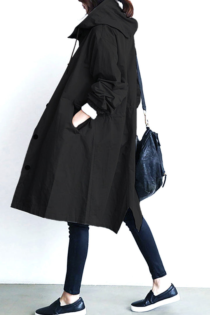 Beatrice™ - Water-Resistant Oversized Hooded Jacket