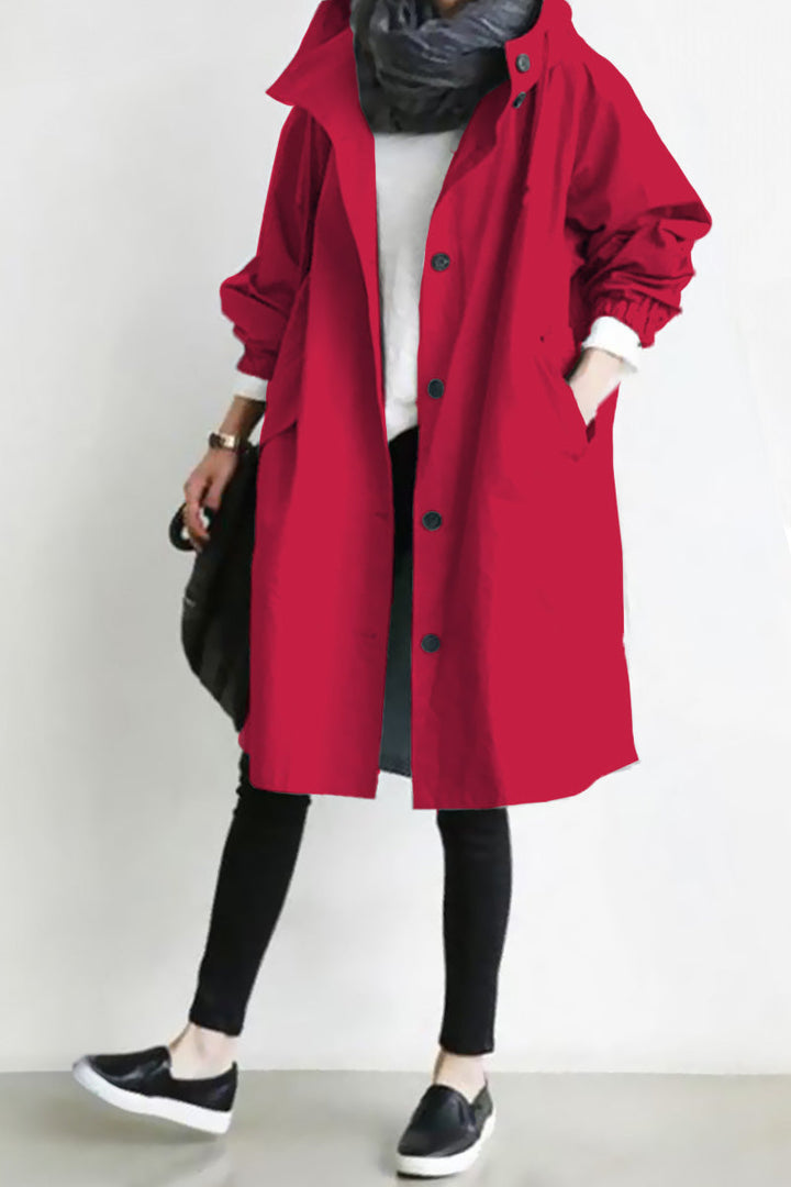 Beatrice™ - Water-Resistant Oversized Hooded Jacket