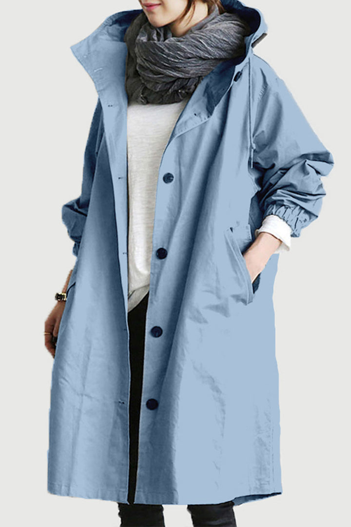 Beatrice™ - Water-Resistant Oversized Hooded Jacket