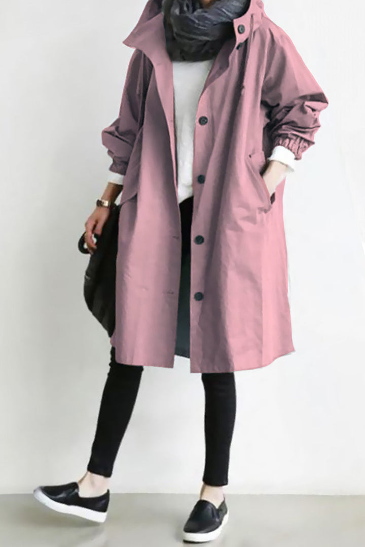 Beatrice™ - Water-Resistant Oversized Hooded Jacket