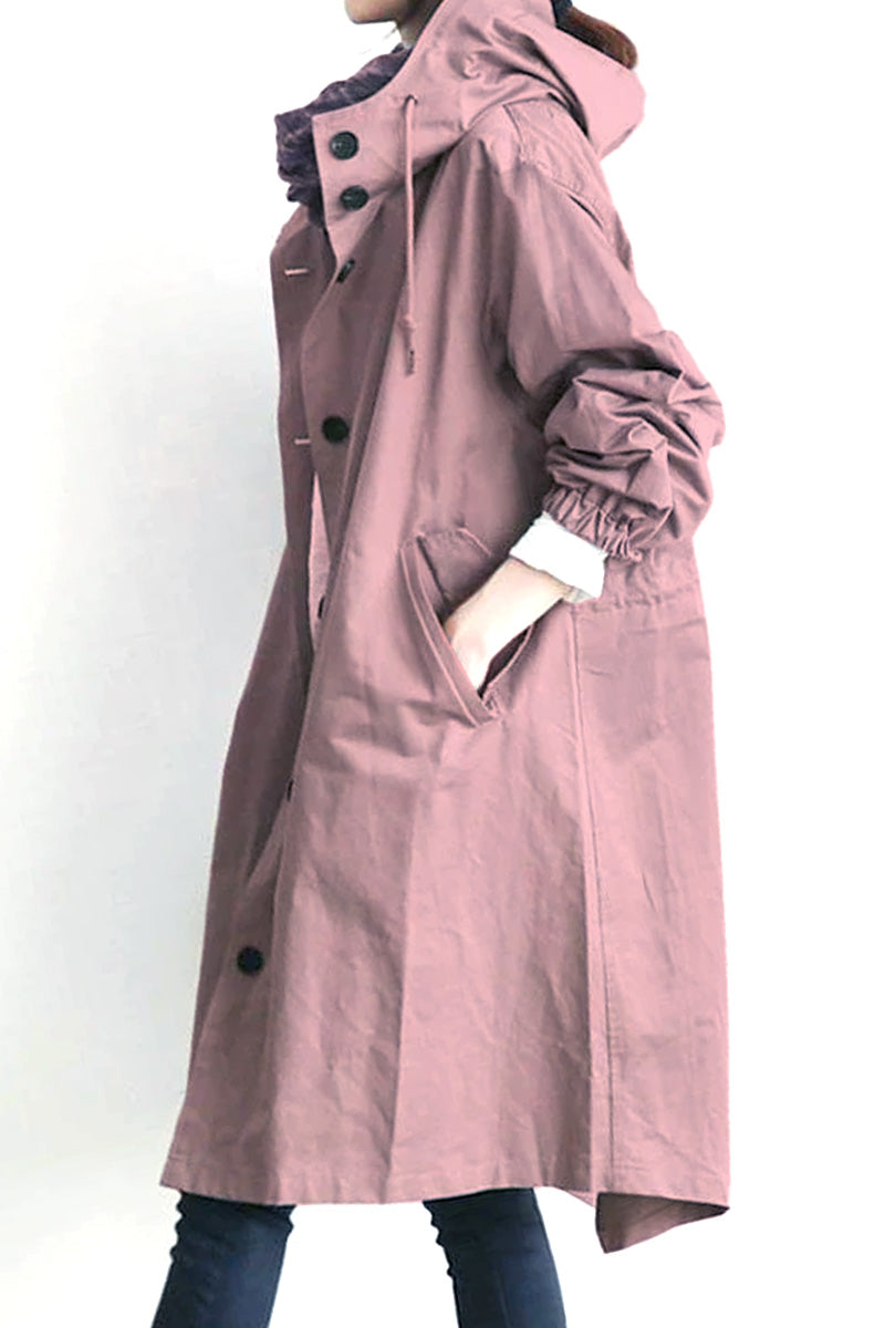 Beatrice™ - Water-Resistant Oversized Hooded Jacket