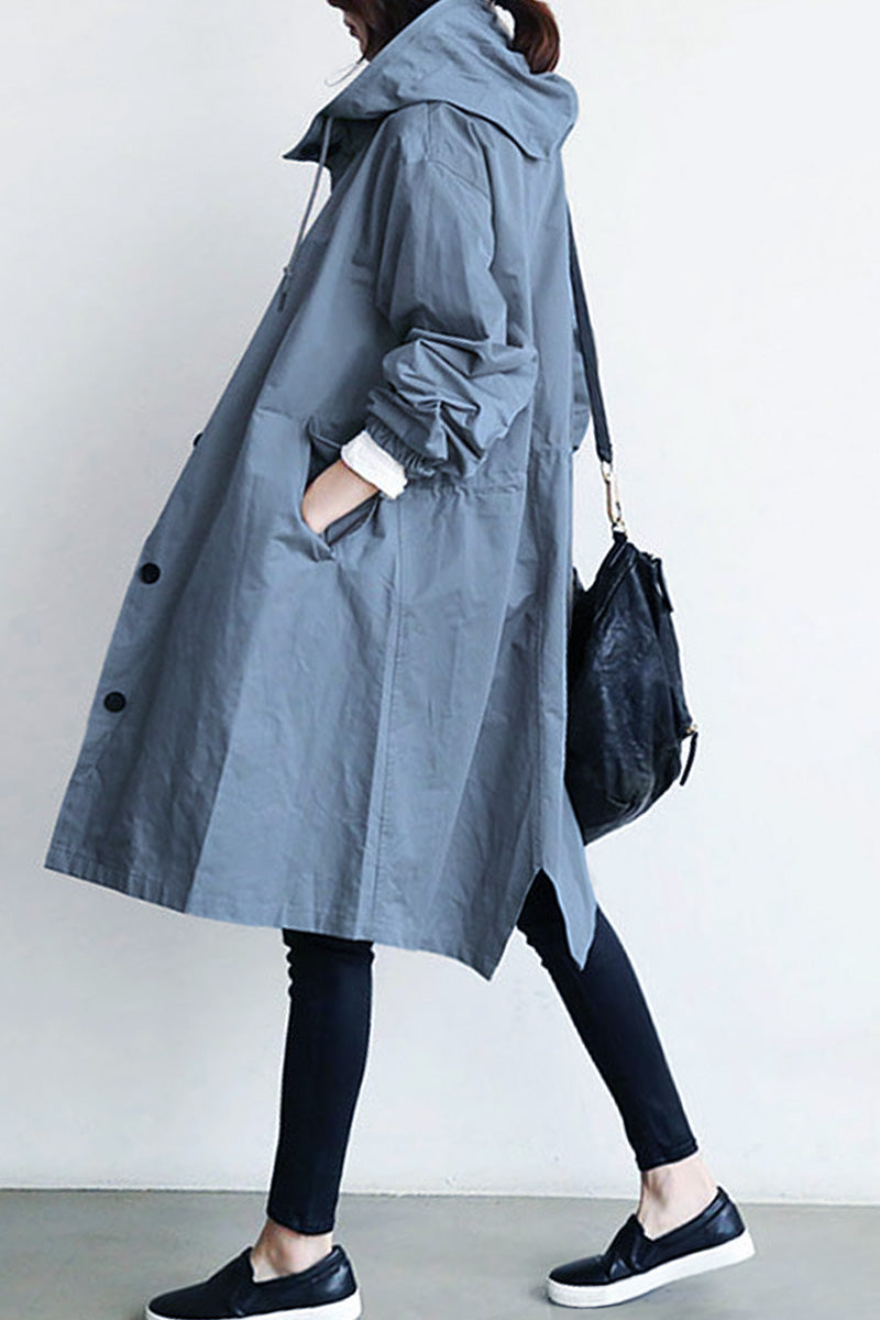 Beatrice™ - Water-Resistant Oversized Hooded Jacket