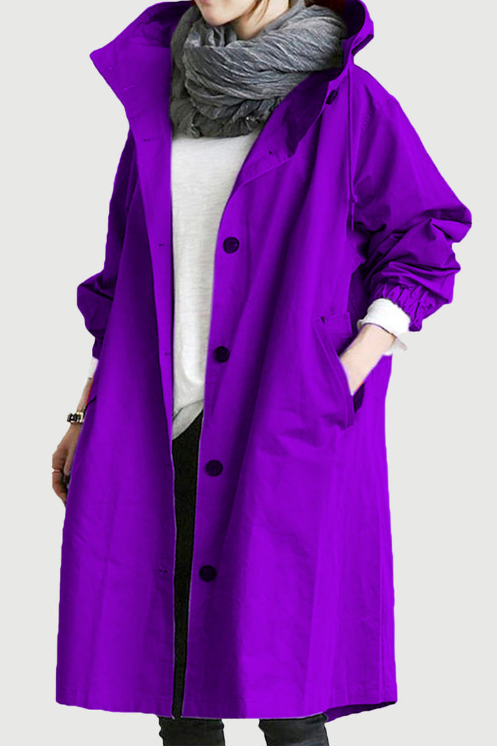 Beatrice™ - Water-Resistant Oversized Hooded Jacket