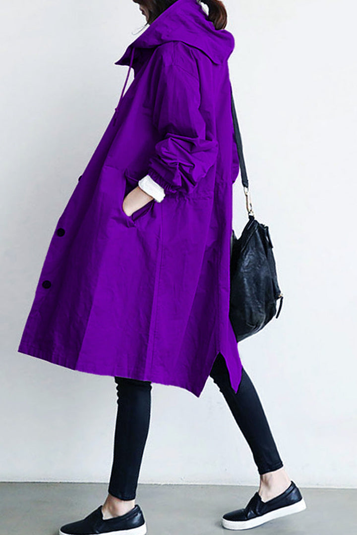 Beatrice™ - Water-Resistant Oversized Hooded Jacket