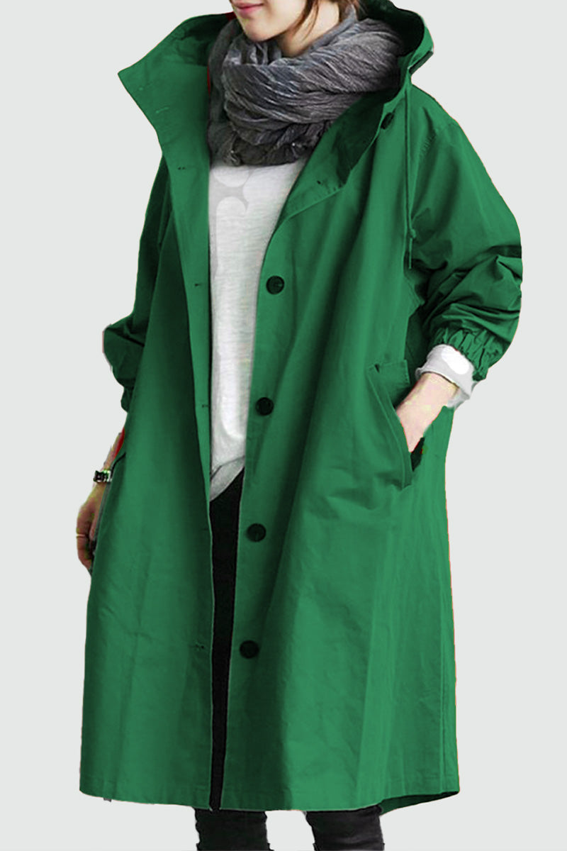 Beatrice™ - Water-Resistant Oversized Hooded Jacket