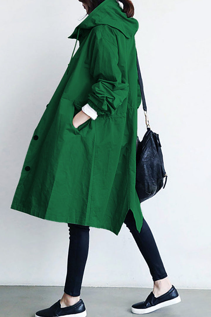 Beatrice™ - Water-Resistant Oversized Hooded Jacket