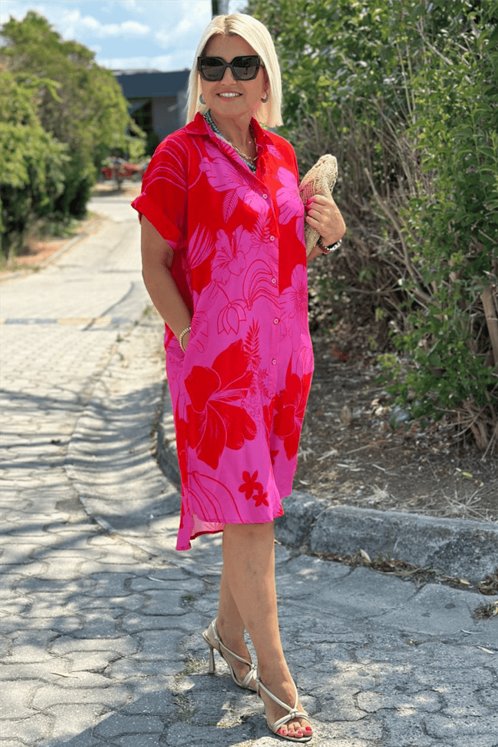 Naomi Breeze Casual Floral Dress