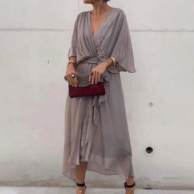 Abby™ - V-neck Flowy Dress