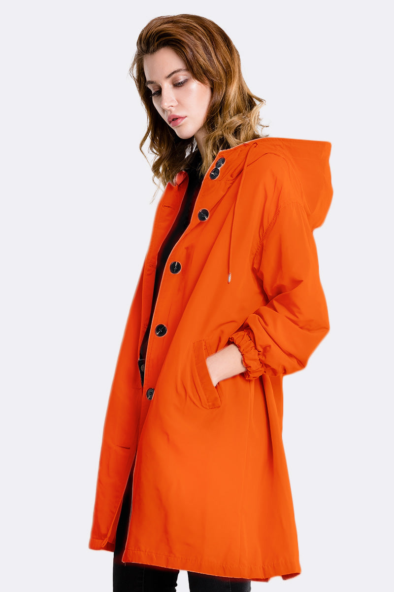 Beatrice™ - Water-Resistant Oversized Hooded Jacket