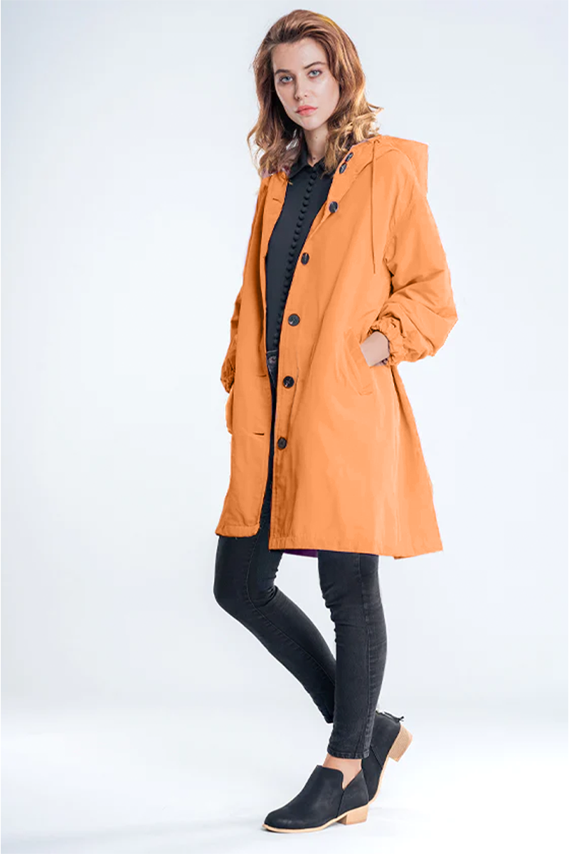 Beatrice™ - Water-Resistant Oversized Hooded Jacket